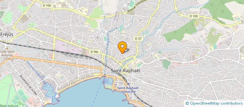 localisation de l'entreprise AGENOS CONSEIL à SAINT-RAPHAEL