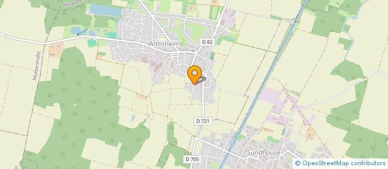 localisation de l'entreprise AGENT EURO COM  WITTISHEIM