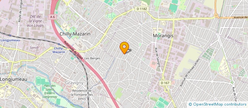 localisation de l'entreprise AGENT IMMOBILIER MURIELLE BERBERIAN à MORANGIS