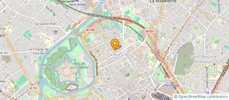 localisation de l'entreprise AGENT REVELATEUR à LILLE