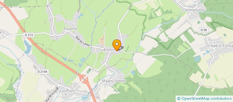 localisation de l'entreprise AGENT SECRET 001  ANDORNAY