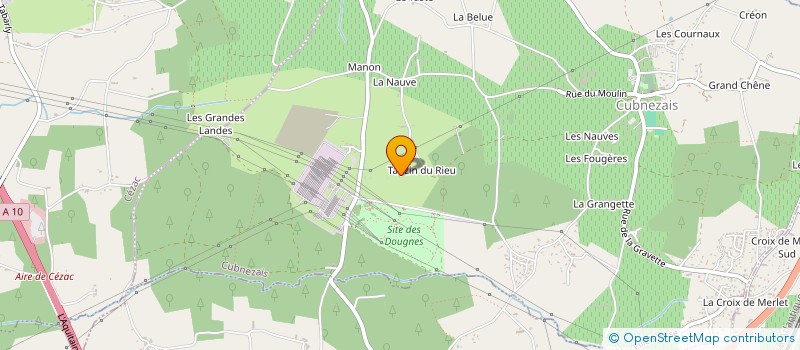 localisation de l'entreprise AGENTCOSANS à CUBNEZAIS
