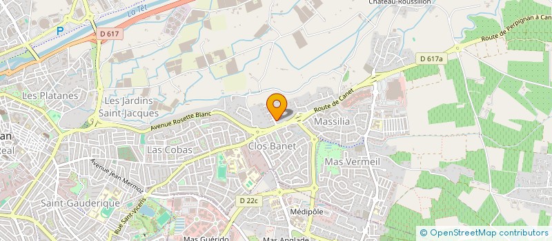 localisation de l'entreprise AGENTLY  PERPIGNAN