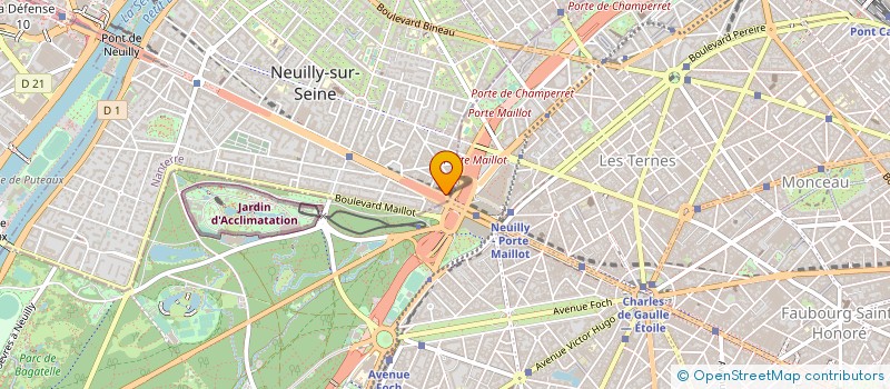 localisation de l'entreprise AGENTS ASSOCIES-GUY BONNET à NEUILLY-SUR-SEINE