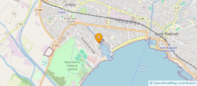 localisation de l'entreprise AGENTS SERVICES PROPRETE  FREJUS