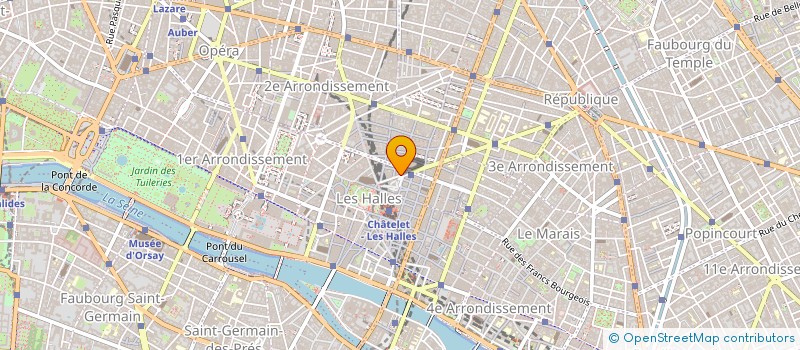 localisation de l'entreprise AGEO AGENCE à PARIS