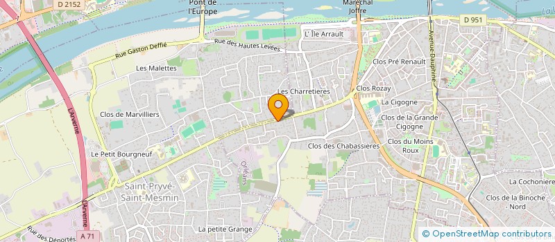 localisation de l'entreprise AGEO EXPERT à ORLEANS