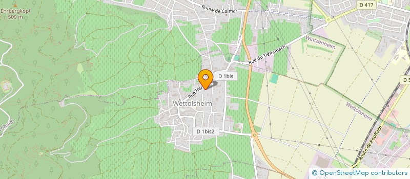 localisation de l'entreprise AGEO PREVOYANCE CONSEIL ALSACE-LORRAINE  WETTOLSHEIM