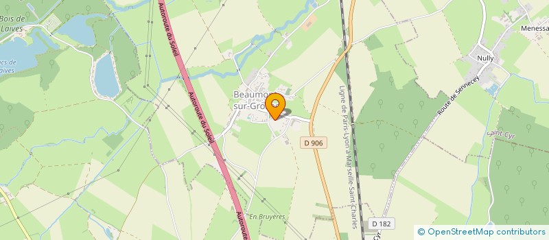 localisation de l'entreprise AGEO PREVOYANCE CONSEIL BFC  BEAUMONT-SUR-GROSNE