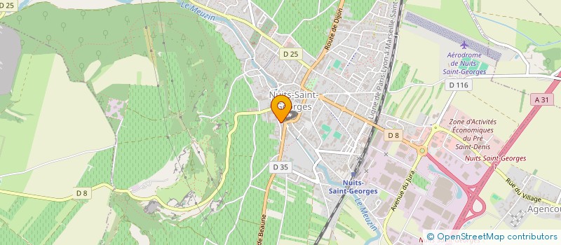 localisation de l'entreprise AGEO PREVOYANCE CONSEIL BOURGOGNE  NUITS-SAINT-GEORGES