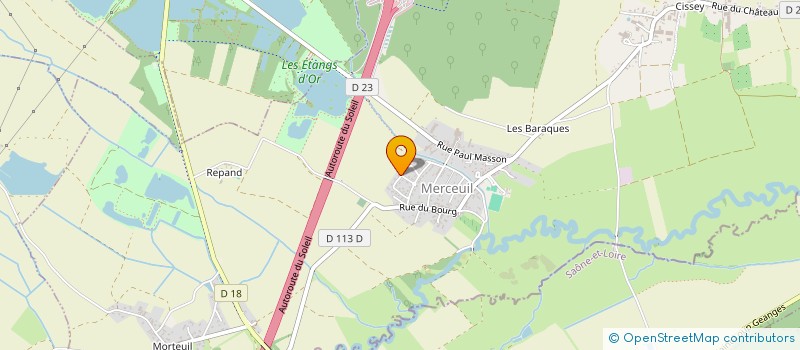 localisation de l'entreprise AGEO RETRAITE CONSEIL BOURGOGNE FRANCHE-COMTE  MERCEUIL