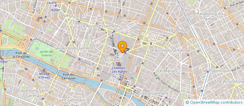 localisation de l'entreprise AGEO RISKS CONSEIL CENTRE à PARIS
