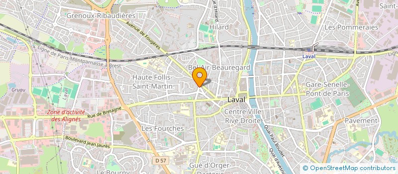 localisation de l'entreprise AGEP SECURITE à LAVAL