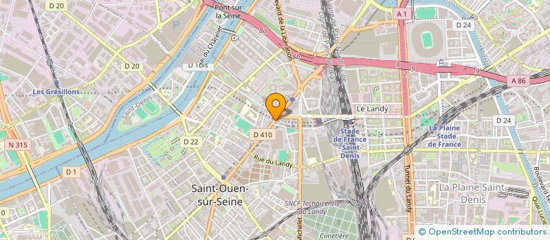 localisation de l'entreprise AGEPARFI à SAINT-DENIS
