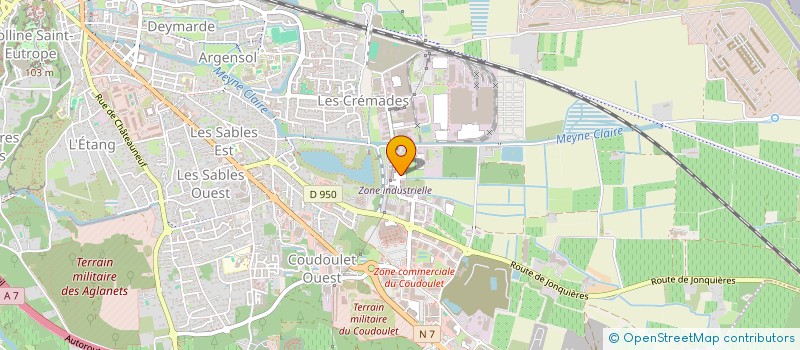 localisation de l'entreprise AGEPRO  ORANGE