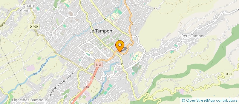 localisation de l'entreprise AGEPTIMMO à LE TAMPON