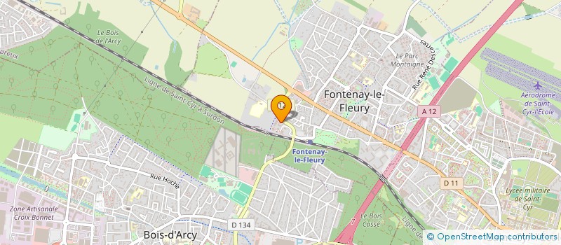 localisation de l'entreprise AGER BATIMENT à FONTENAY-LE-FLEURY