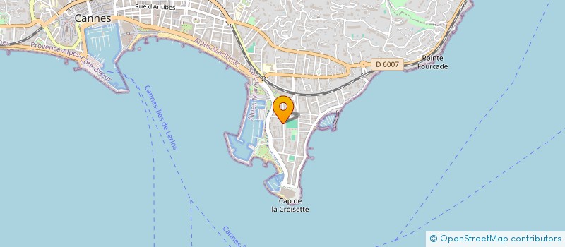localisation de l'entreprise AGER ENERGIES à CANNES