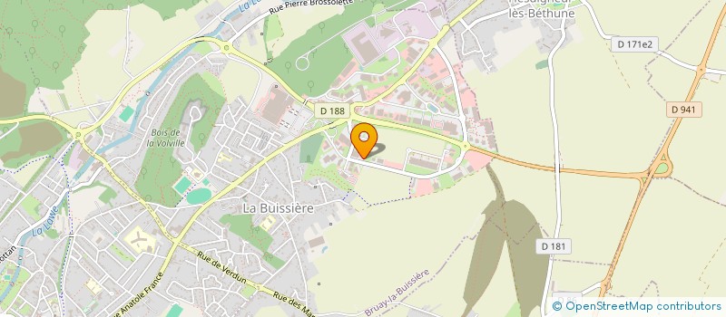 localisation de l'entreprise AGERATUM à BRUAY-LA-BUISSIERE