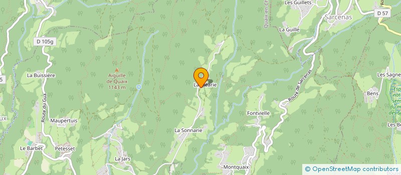 localisation de l'entreprise AGERIF-HB à SAINT-MARTIN-LE-VINOUX