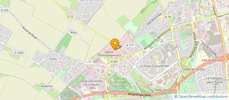 localisation de l'entreprise AGERYS INGENIERIE à SAINT-CONTEST