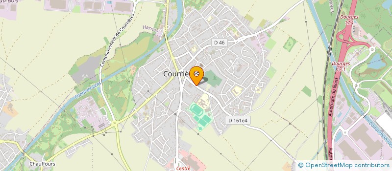 localisation de l'entreprise AGES CONSEILS à COURRIERES