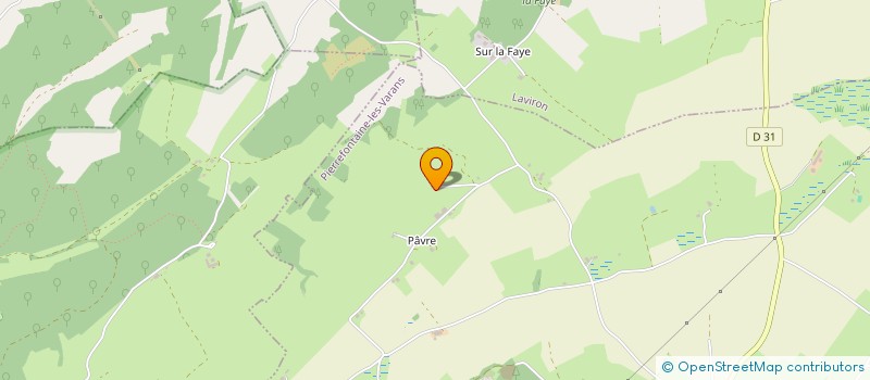 localisation de l'entreprise AGES DE PAVRE  PIERREFONTAINE LES VARANS