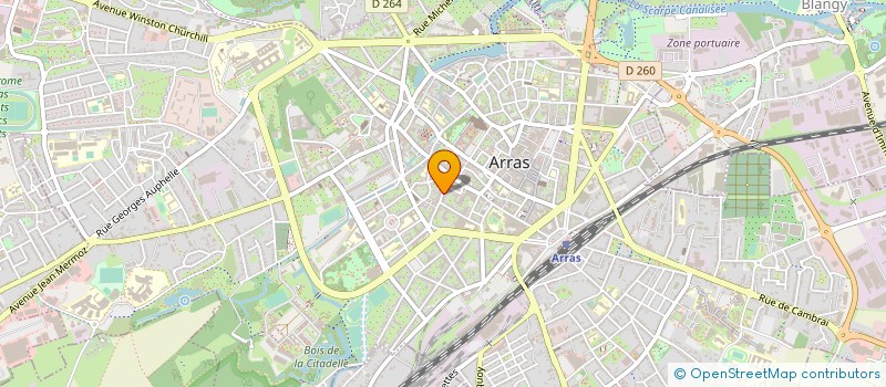 localisation de l'entreprise AGES TENDRES à ARRAS