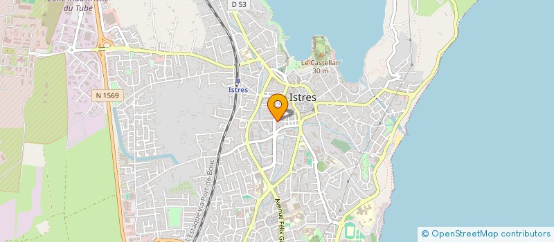 localisation de l'entreprise AGESAS à ISTRES