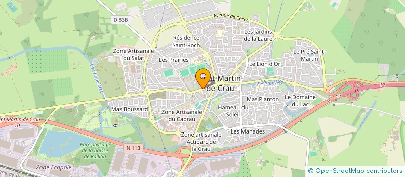 localisation de l'entreprise AGESCO ASSO GEST D'EQUI COMMU à SAINT-MARTIN-DE-CRAU