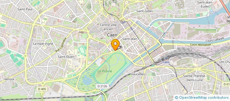 localisation de l'entreprise AGESSO ASS GEST SERV SOCIO ADM à CAEN