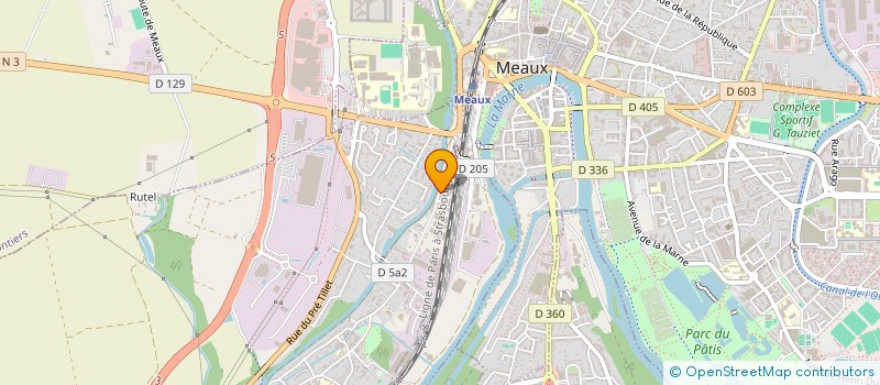 localisation de l'entreprise AGESTIMMO à MEAUX