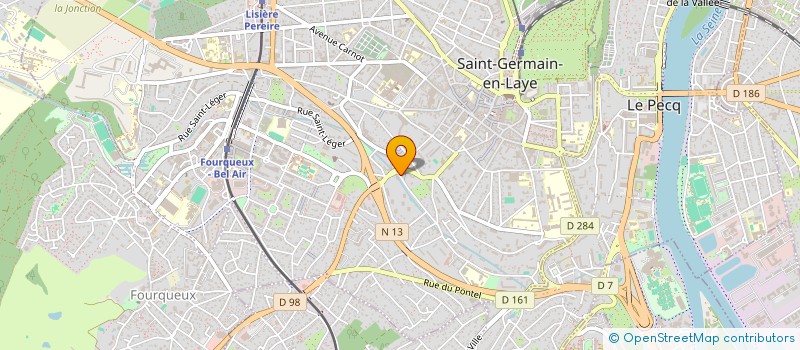localisation de l'entreprise AGETA  SAINT-GERMAIN-EN-LAYE