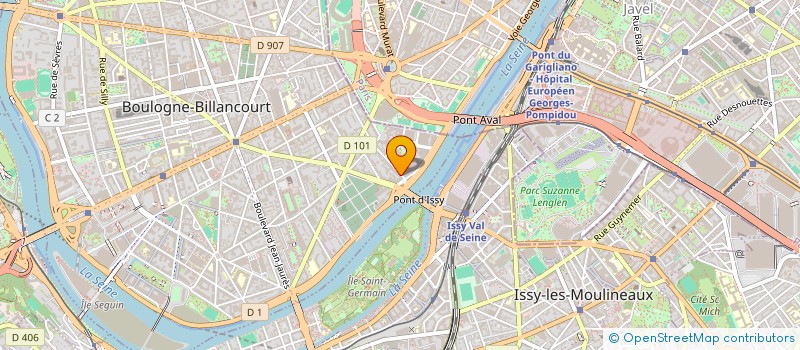 localisation de l'entreprise AGETEC CONSULTANTS à BOULOGNE-BILLANCOURT