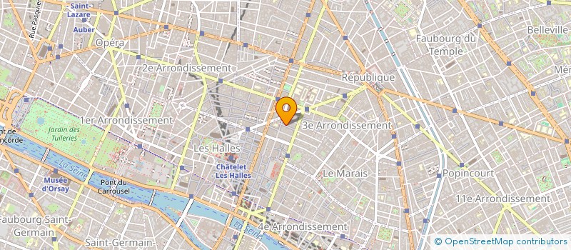 localisation de l'entreprise AGETRAD  PARIS