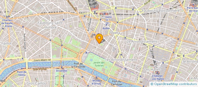 localisation de l'entreprise AGETRESOR à PARIS