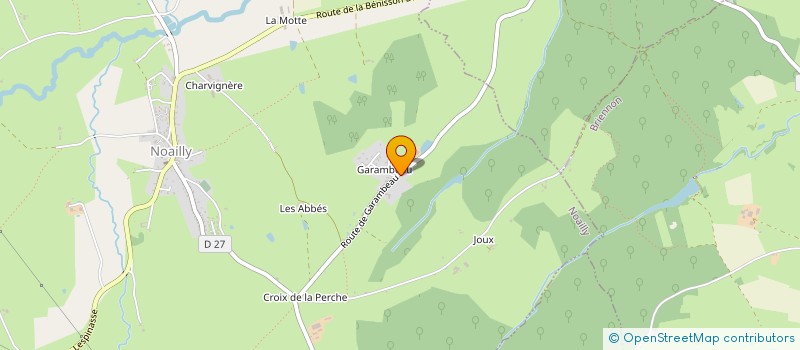 localisation de l'entreprise AGETRO  NOAILLY