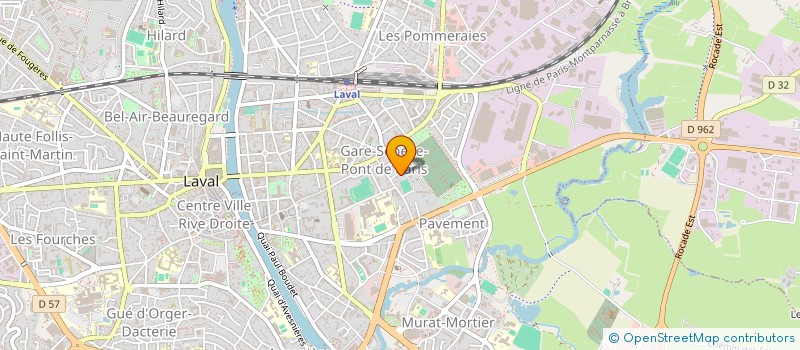 localisation de l'entreprise AGEXC à LAVAL