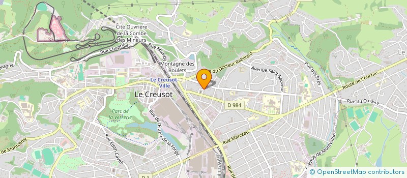 localisation de l'entreprise AGEXCO AND CO à LE CREUSOT