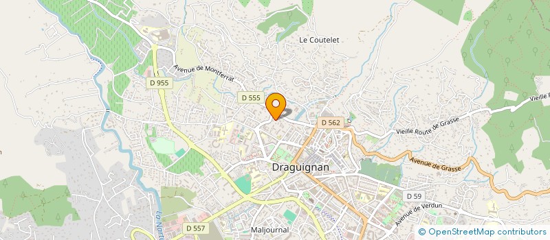 localisation de l'entreprise AGEXPERT  DRAGUIGNAN