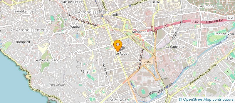 localisation de l'entreprise AGEXPERT à MARSEILLE