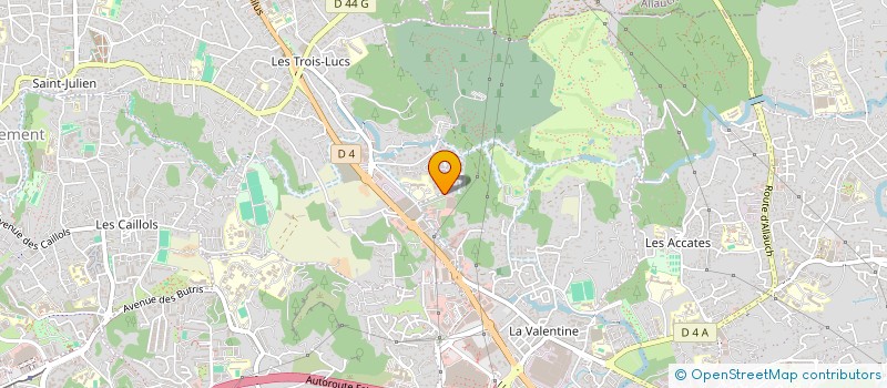 localisation de l'entreprise AGF à MARSEILLE