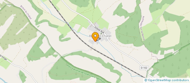 localisation de l'entreprise AGF DEVELOPPEMENT  BRAUX-LE-CHATEL