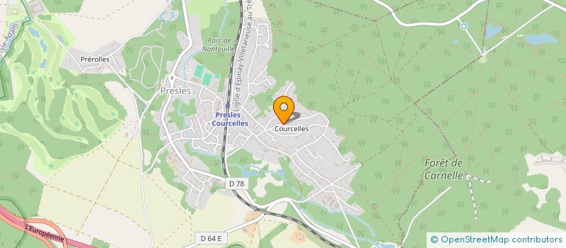 localisation de l'entreprise AGF GUEPES ET NUISIBLES  PRESLES