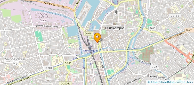 localisation de l'entreprise AGF LIEFOOGHE & VALENTIN à DUNKERQUE