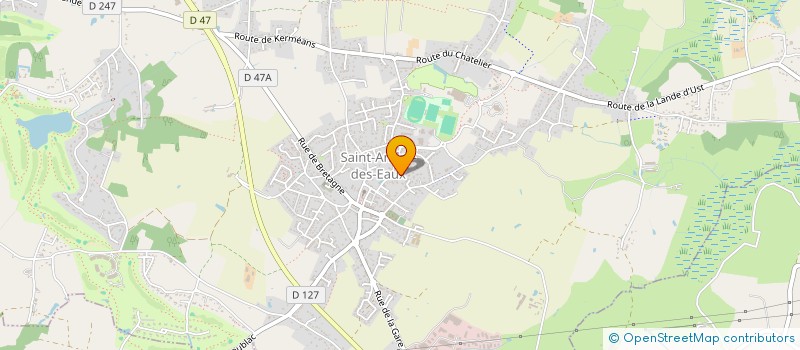 localisation de l'entreprise AGFA  SAINT-ANDRE-DES-EAUX