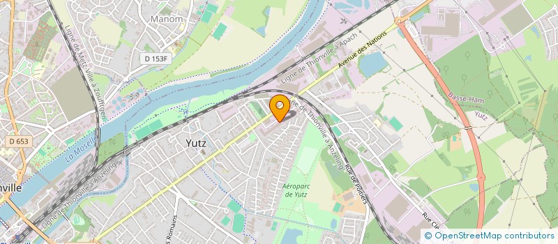 localisation de l'entreprise AGFG  YUTZ