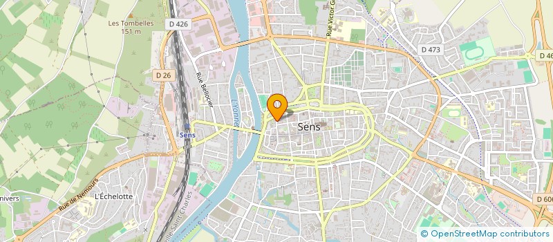 localisation de l'entreprise AGFI à SENS