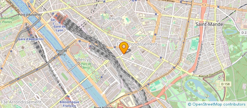 localisation de l'entreprise AGFIPHP HANDICAP à PARIS