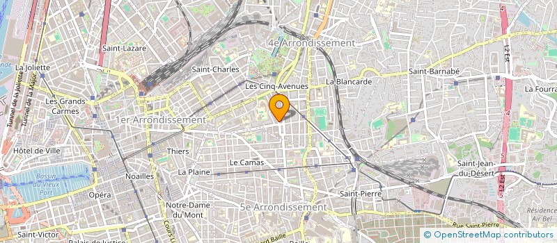 localisation de l'entreprise AGFZ à MARSEILLE